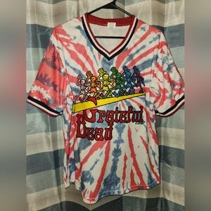 M Grateful Dead Jersey,St. Louis Cardinals, Tiedye,Red White&Blue,One Of A Kind